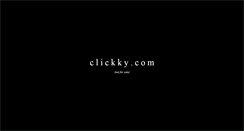 Desktop Screenshot of clickky.com